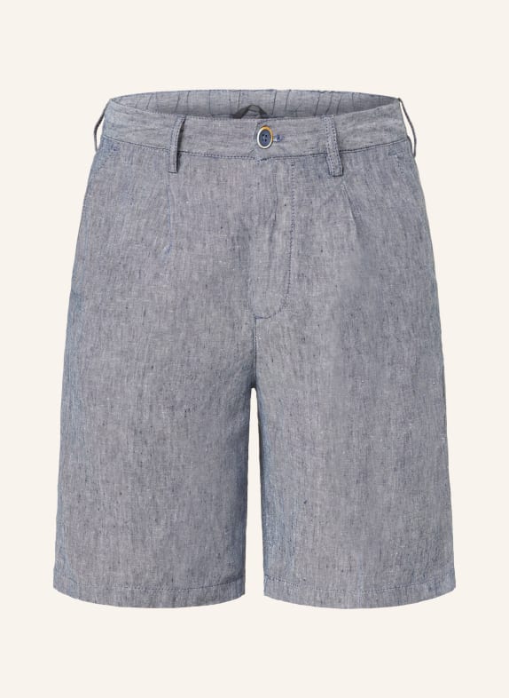 ALBERTO Linen shorts JACK-K wide fit BLUE