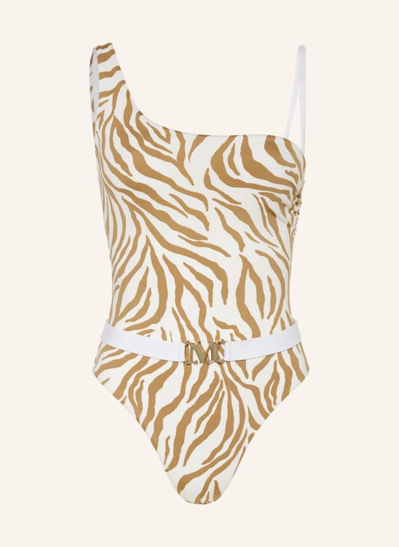 Max Mara BEACHWEAR Swimsuit CLARISSA BEIGE/ WHITE