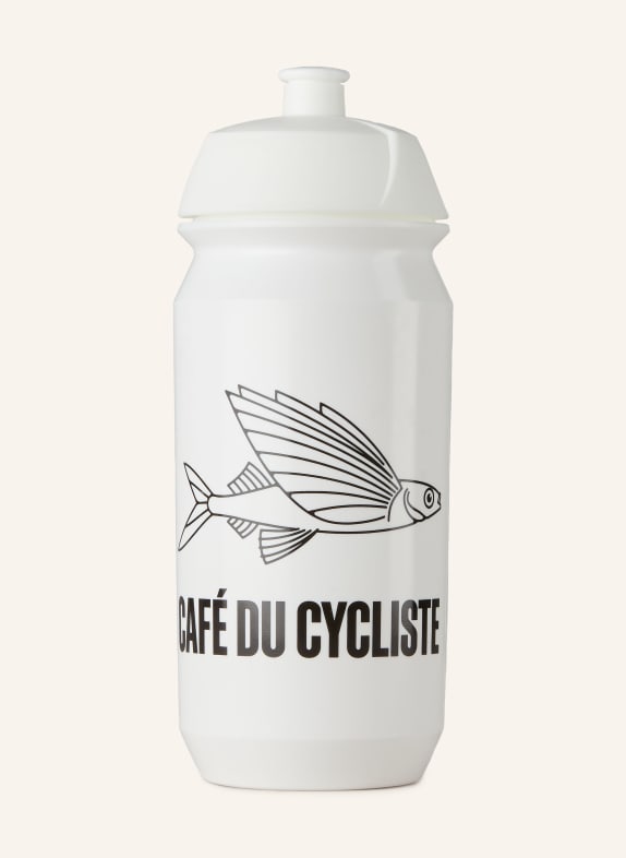 CAFÉ DU CYCLISTE Water bottle WHITE/ BLACK