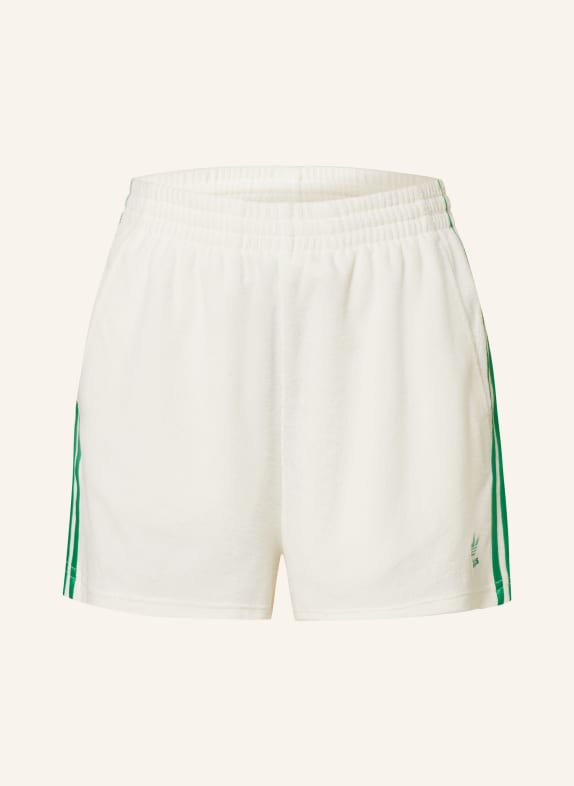 adidas Originals Terry cloth shorts ADIDAS ORIGINALS WHITE/ GREEN