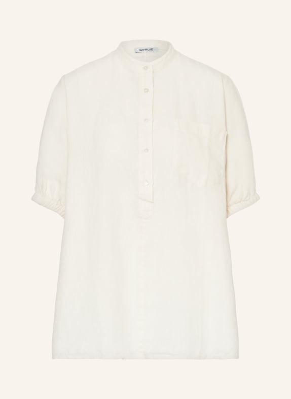 SoSUE Shirt blouse made of linen ECRU
