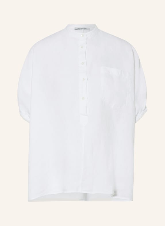 SoSUE Shirt blouse made of linen WHITE