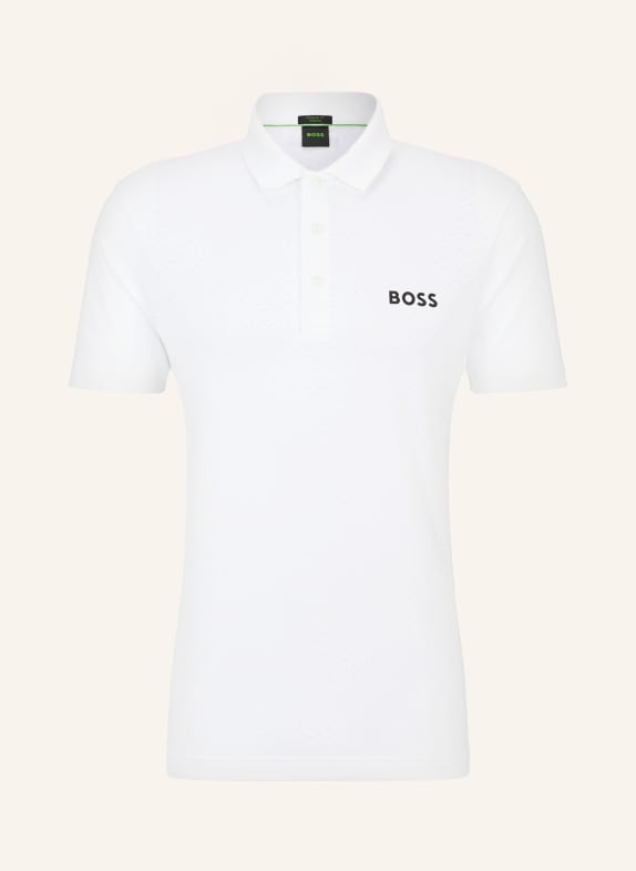 BOSS Performance polo shirt PADDYTECH WHITE