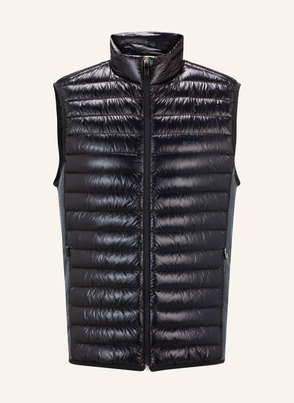 BOSS Lightweight down vest TECHNO BLACK