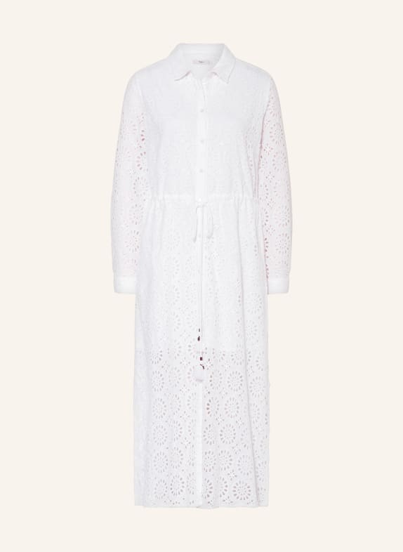 Pepe Jeans Shirt dress ETHEL made of lace WHITE