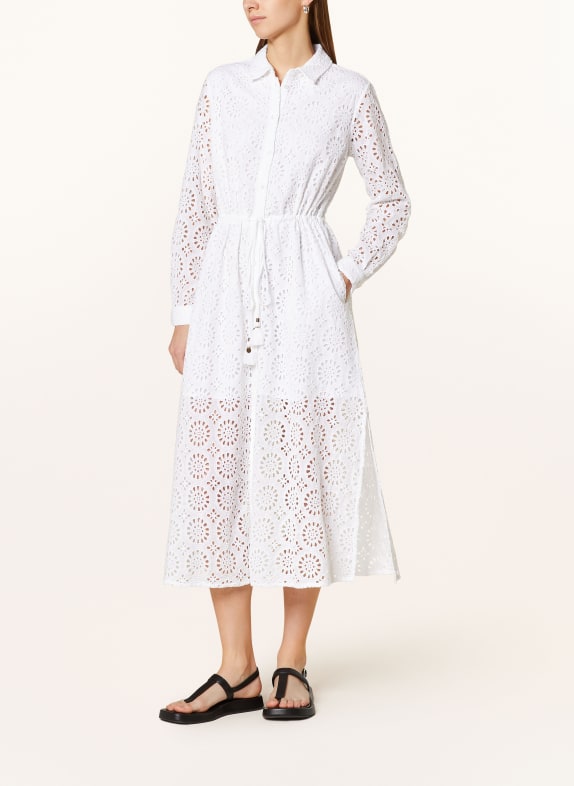 Pepe Jeans Shirt dress ETHEL made of lace WHITE