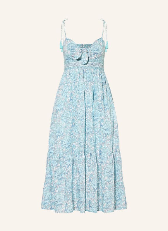 Pepe Jeans Dress MALLORY TURQUOISE/ BLUE/ WHITE