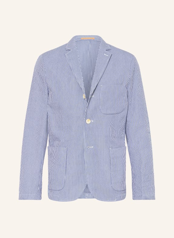 SCOTCH & SODA Tailored jacket regular fit WHITE/ BLUE