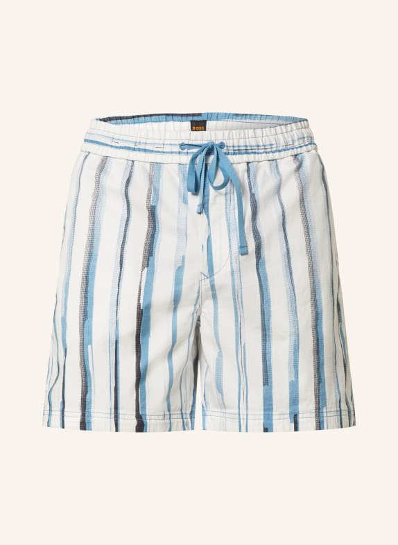 BOSS Shorts SANDREW WHITE/ BLUE/ GRAY