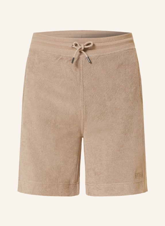 BOSS Terry cloth shorts SEETOWEL BROWN