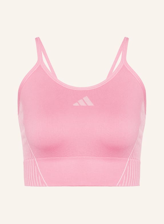 adidas Cropped top CAMISOLE PINK/ LIGHT PINK