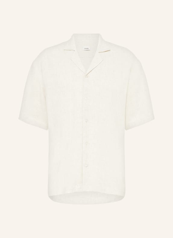 HOLZWEILER Resort shirt PIER comfort fit with linen 1006 SAND MIX