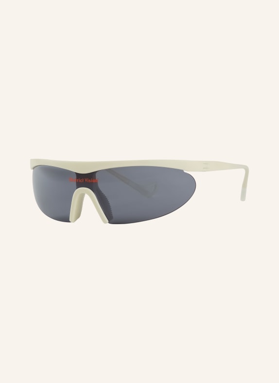 District Vision Multisport sunglasses KOHARU ECLIPSE LIMESTONE - MATTE WHITE/ GRAY