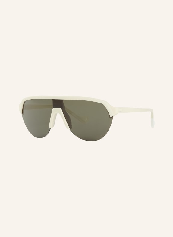 District Vision Multisport sunglasses NAGATA SPEED BLADE LIMESTONE - MATTE WHITE/ GREEN