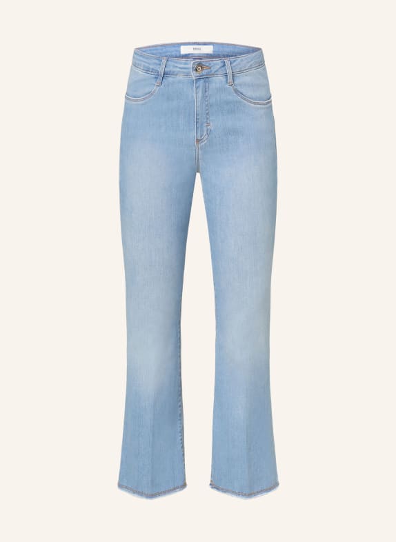 BRAX Jeansy flare SHAKIRA S 18 USED BLEACHED BLUE
