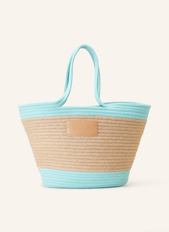 Lovelies Shopper BROWN/ TURQUOISE