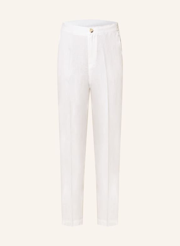 oui Linen trousers WHITE