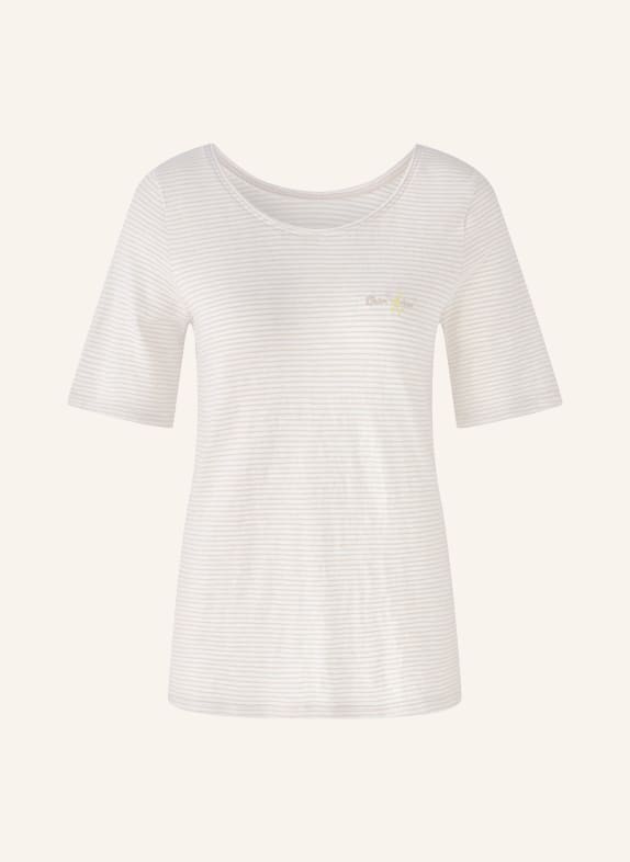 oui T-shirt WHITE/ CAMEL