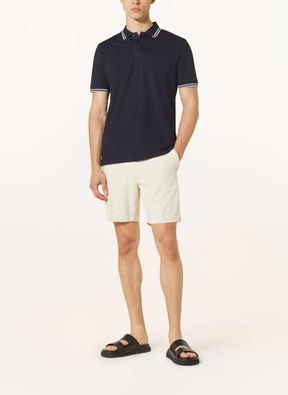 OLYMP Tricou polo cu model în carouri Casual Fit ALBASTRU ÎNCHIS