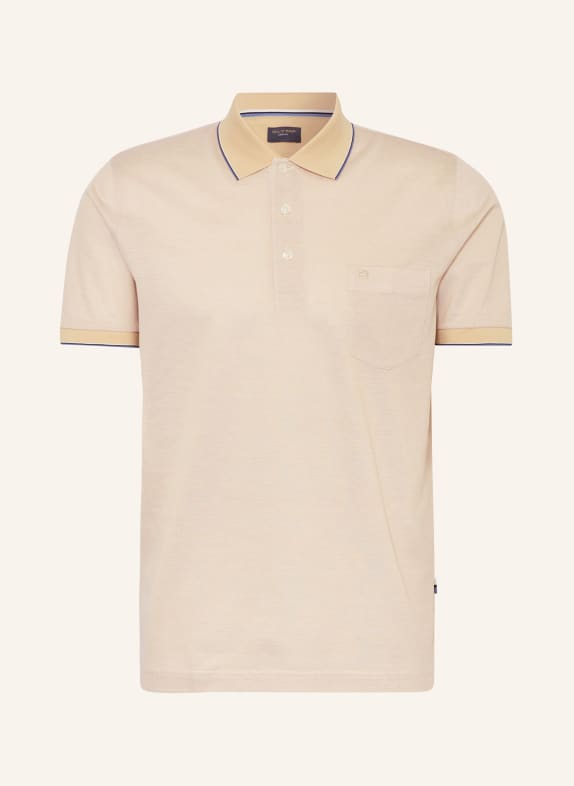 OLYMP Piqué-Poloshirt Casual Fit BEIGE