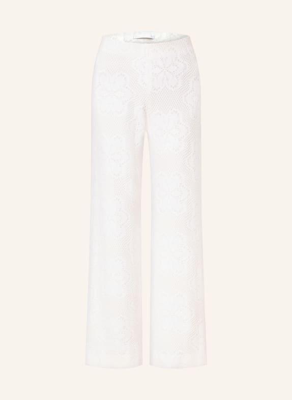 RAFFAELLO ROSSI Wide leg trousers ELAINE WHITE