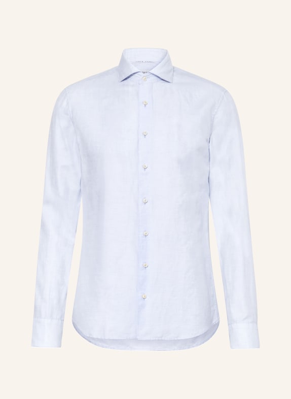 ETERNA 1863 Shirt slim fit with linen LIGHT BLUE