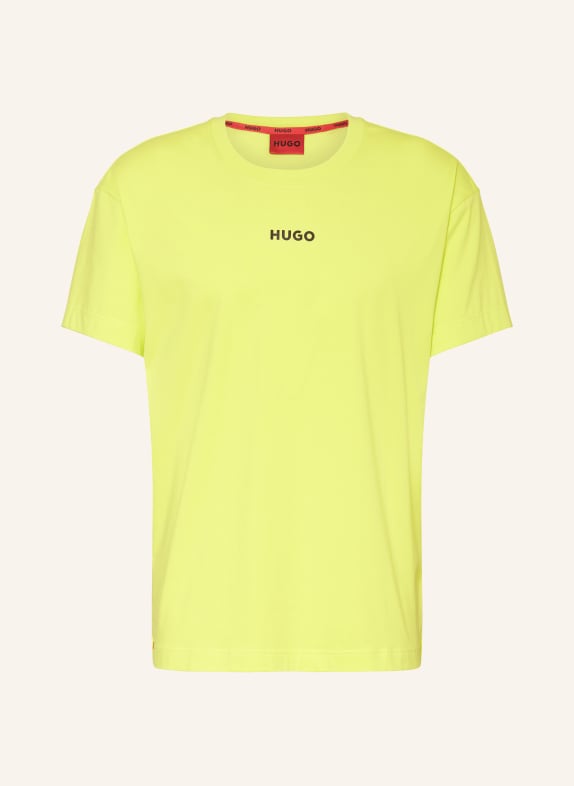 HUGO Pajama shirt LINKED NEON YELLOW/ NEON GREEN