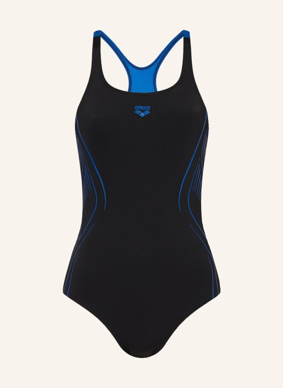 arena Swimsuit REFLECTING BLACK/ BLUE