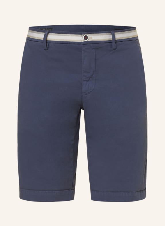 MASON'S Chino shorts TORINO slim fit DARK BLUE