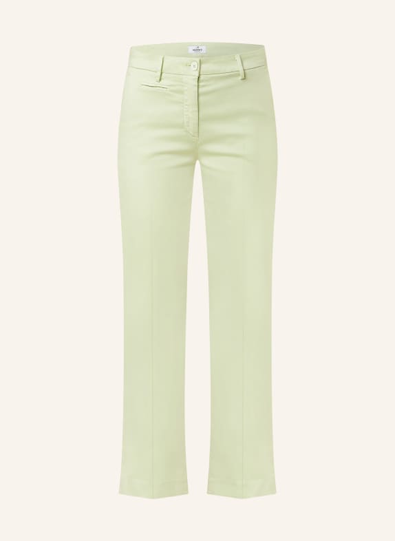 MASON'S 7/8 trousers NEW YORK TRUMPET LIGHT GREEN