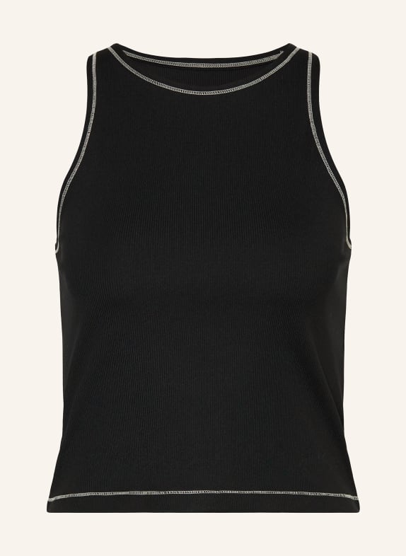Nike Tanktop ONE FITTED SCHWARZ