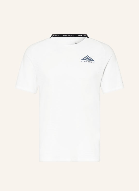 Nike Running shirt TRAIL SOLAR CHASE WHITE