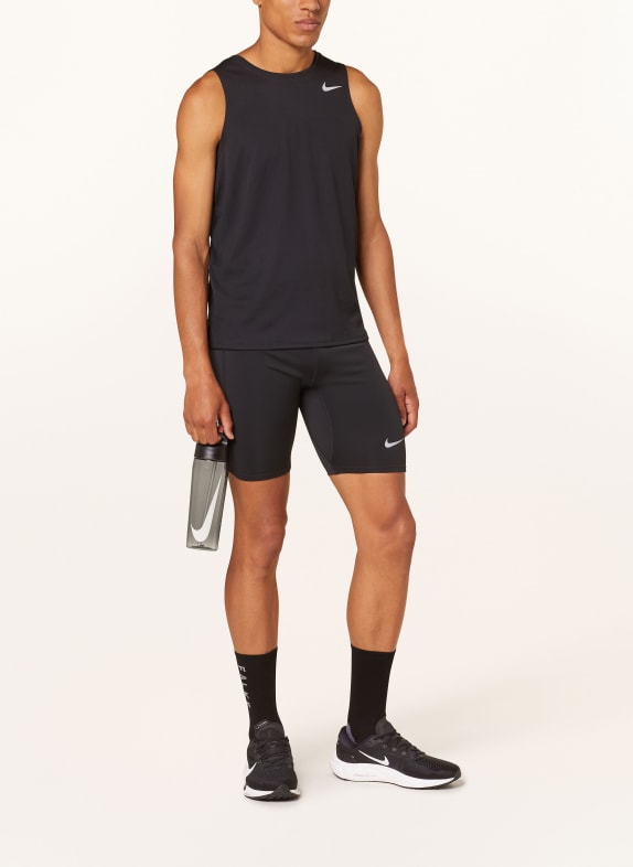 Nike 2-in-1 hardloopshort FAST ZWART