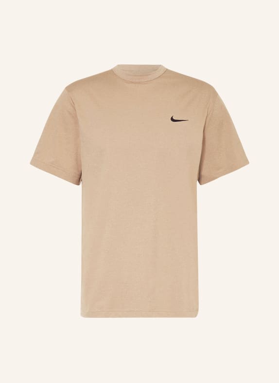 Nike T-shirt HYVERSE with UV protection KHAKI