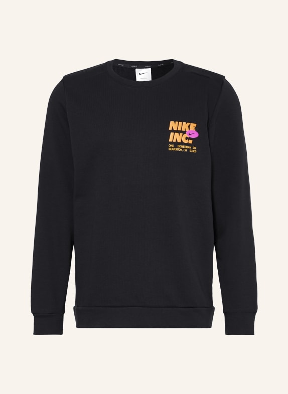 Nike Tričko s dlouhým rukávem DRI-FIT ČERNÁ