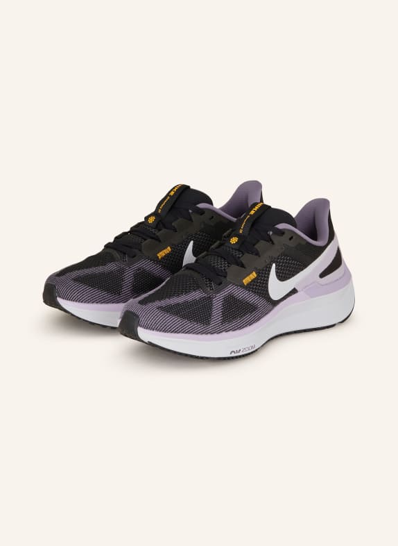 Nike Running shoes STRUCTURE 25 BLACK/ PURPLE/ WHITE