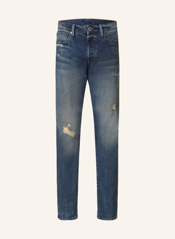 G-Star RAW Jeans 3301 SLIM Slim Fit G816 worn in mountain dusk destroyed