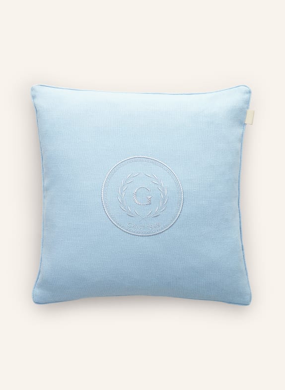 GANT HOME Decorative cushion cover made of linen LIGHT BLUE