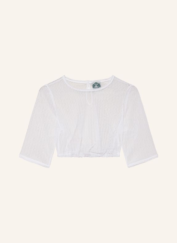 Hammerschmid Dirndl blouse CLARISSA WHITE