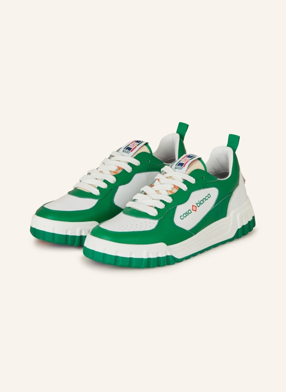 Casablanca Sneakers WHITE/ GREEN