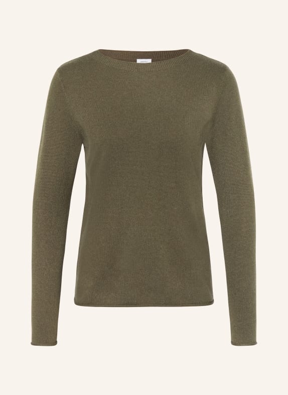 darling harbour Cashmere-Pullover KHAKI