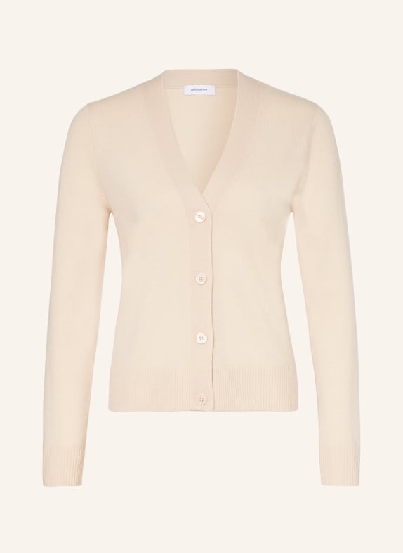 darling harbour Strickjacke aus Cashmere CREME