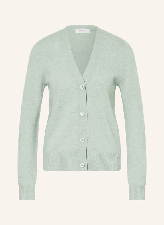 darling harbour Strickjacke aus Cashmere MINT