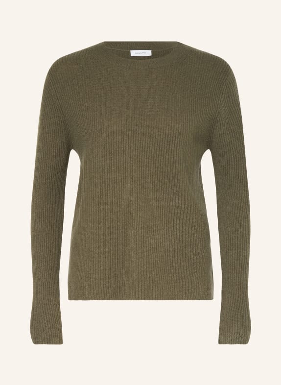 darling harbour Cashmere-Pullover KHAKI