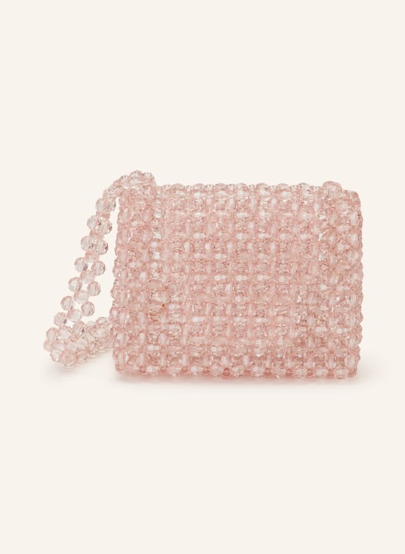 0711 TBILISI Crossbody bag ANI made of decorative beads ROSE