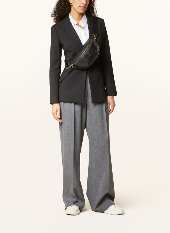 LAUREN RALPH LAUREN schoudertas ZWART