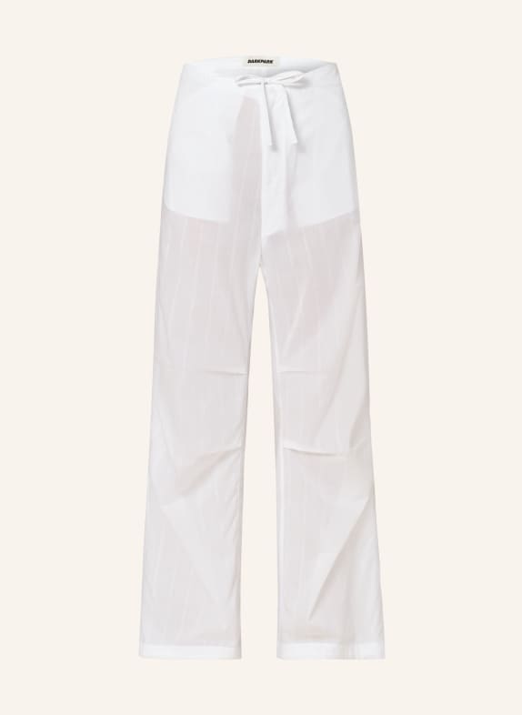 DARKPARK Trousers DAISY WHITE/ SILVER