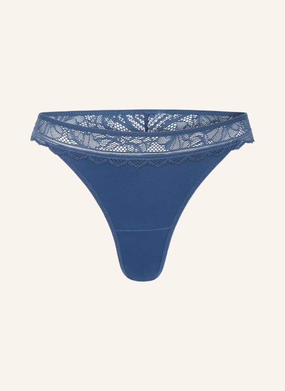 CHANTELLE Thong FLORAL TOUCH BLUE GRAY