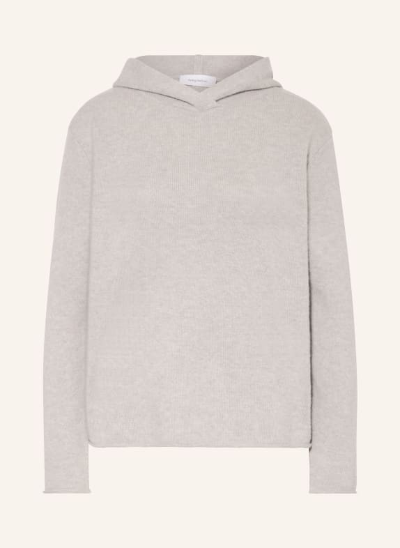 darling harbour Strick-Hoodie mit Cashmere Stein Melange