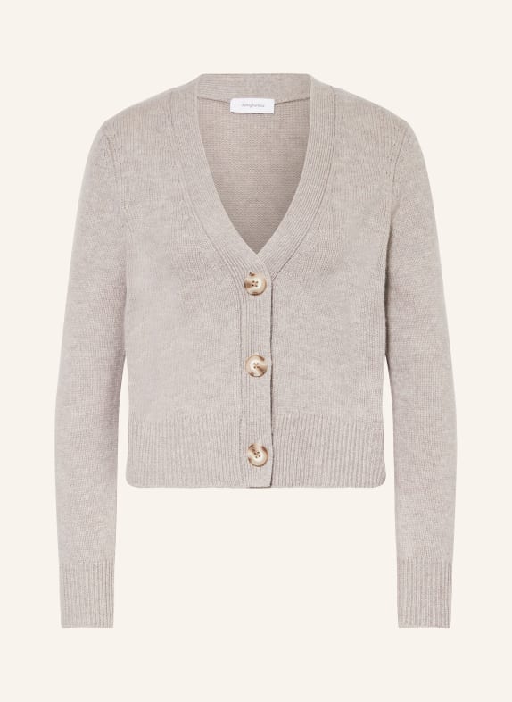 darling harbour Strickjacke mit Cashmere Stein Melange